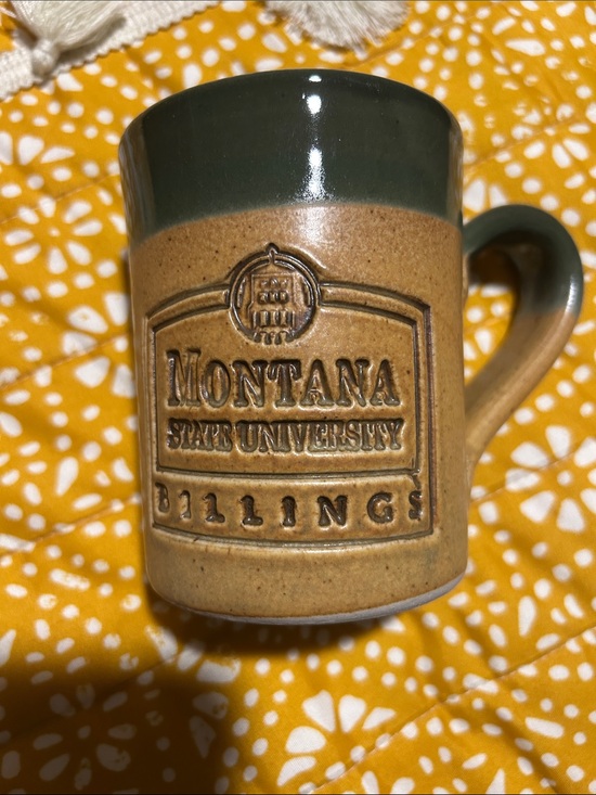 Montana Other - Montana West Two-Tone Brown and Green Ceramic Mug